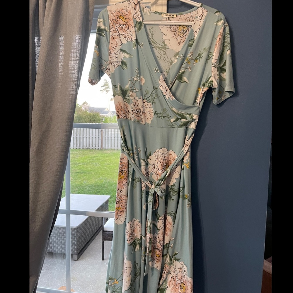 JessaKae Floral Midi Dress